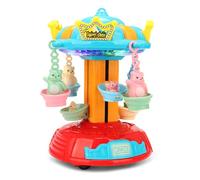 Educational Electric Swiveling Chair Toy For Toddler With Rotating Designs Encouraging Fun Play And Crawling Safe Music Amusement Park Rotating