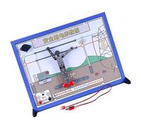 Educational Electrical Circuit Training Panel for Classroom Instruction Reliabled Metal Science Study Tool Physics Electricity Experiment Set