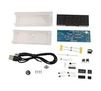 Educational Electronics Clock Kit For School Learning(Multicolor)