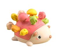 Educational Fine Motor Skills Developmental Toy Practical for Baby Toddler Sensory Toy One Two Year Old Boys Girls Made of Plastic (Red)