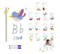 Educational Flash Cards, Learning Spelling Reading Toy Word at Sight Reading Game, Cognitive Memory Cards for Toddlers, Numbers and Letters Recognition,
