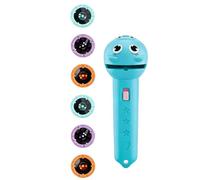 Educational Flashlight Projector Toy with 6 Slides 48 Cartoon Images for Toddler Learning Development Cognitive Toy