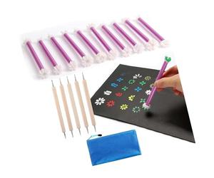 Educational Flower Stamps Set Preschoolers Great Gifts Small Artists Learning Artistic Floral Stamps Set Art Painting Safe Silicone with Various Patterns Ideal for Craft Projects and Classroom