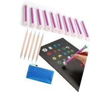 Educational Flower Stamps Set Preschoolers Great Gifts Small Artists Learning Beautiful Flower Shaped Stamps Painting Fun Includes Assorted Designs Gifts for Small Artists and Imaginative Minds