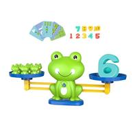 Educational Frogs Balance Math Toy Interactive Counting Game For Kids Early Learning Color Shape Recognition Interactive Number Learning Scale For Children