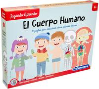 Educational Game Aprendo El Cuerpo Humano Clementoni 55114.9 37 X 2... Toy NEW