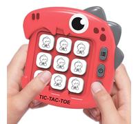 Educational Game Electronic ABS 5 Difficulty Levels Easy to Use Sound Feedback for Family, School, Travel, Logical Thinking and Strategy