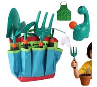 Educational Gardening Tools, Ergonomic Toy Kit, Compact Garden Tool Set for Children, Boy Gardeners Repotting Soil Mixing, Lightweight Gardening Accessories, Digging Trimming Maintenance