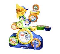 Educational Gear Toy, Manual Building Blocks Kit, ABS Gear Toys with Interactive Learning Feature, Kids Playset Accessory, Learning Toys with Sturdy Design Toy for Family School Home