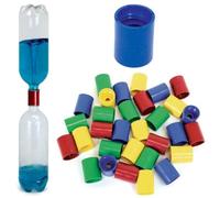 Educational Innovations Vortex Spinner - Tornado in a Bottle - Plastic Connector - Science Education - Educational Science Demonstration