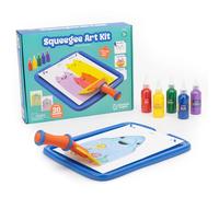 Educational Insights Squeegee Art Kit - Painting Kit for Kids, Children's Painting Kits, Screen Free Activites & DIY Projects, Mess-Free Art Kits for Kids, Fun Gifts for Boys & Girls Ages 5+