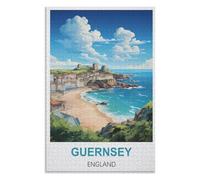 Educational Intellectual, Guernsey England,Adults 1000 Piece Jigsaw Puzzle- Christmas,70x50,paper puzzle,AA-1481