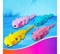 Educational Interactive Glow In The Dark Amphibian For Learning And Critical Thinking (Blue, 8.5cm)