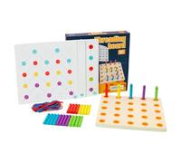 Educational Lace Board - Professional Wood Thread Toy Cute Early Education Fun Learning for Kindergarten Preschool Preschool Economic Effective User Friendly Available Various Variations