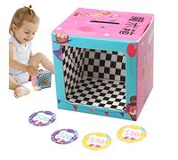 Educational Magic Box Toy - Coin Bank Leasrning Activity Set, Interactive sPrinciples Design Structure, Skill Building Entertainment Feature | Magic Tricks For Kids Boys Girls Party Favors