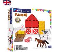Educational Magna Tiles Farm Animals, 25 Pieces - Non-Toxic Fun for Toddlers