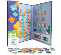 Educational Math Games, Tray with Math Symbols and Numbers - Interactive Set Cognitive Travel Development Skills 3+ Years and Up Boy Girl Kindergarten