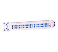 Educational Mathematical Operations Decomposition Ruler ABS Measuring for Preschoolers Student Learning Interactive Addition and Subtraction Double Sided ABS for Preschoolers Math Learning