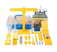 Educational Mechanics Experiment Box Quick Assembly Physics Dynamics Teaching Aid for Classroom Teaching Demonstration Portable School Lab Equipment
