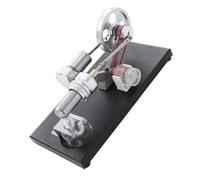 Educational Metal Stirling Engine Model Mechanical Energy Conversion Demonstrator Tool for Classroom Science Experiment Engine Model