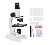 Educational Microscope Kit, Kids Science Learning Set, Junior Optical Viewer with Clear Magnification Design, Durable Stem Exploration Tool, Compact Study Device for Classroom Outdoor Discovery