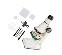 Educational Microscope Set for Kids Safe Science Toy Ages 6-12 Children Scientific Discovery Tool Outdoor Microscope