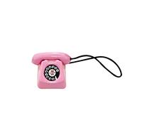 Educational Miniature Telephone Dollhouse Accessory for Kids - 1/12 Scale Interactive Learning Toy for Imaginative Play and Development (One Size)