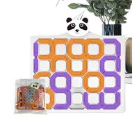 Educational Number Puzzle Toy - Magnetic Maze Counting Game for and Preschoolers, Learning Activity Enhancing Focus Coordination Math Skills Ideal for Home Classroom or Travel Fun