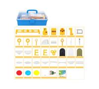 Educational Optical Measurement Tool Hands On Physics Optics Experiment Box Set for Science Labs Physics Experiments Educational Teaching Aid