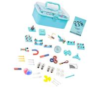 Educational Physics Electricity Experiment Demonstration Tool Portable Circuit Experiment Box for Classroom Teaching Electricity Learning Set