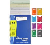 Educational Planning Books Primary School Diary 2026-27, A4, Blue (PSD1-B)