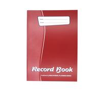 Educational Planning Books - Record Book A4 | Teacher Planner & Record Book Specially Designed to Log Homework Assignments, Project Marks and Record Attendance | Essential Teacher Supplies-Red(REC1-R)