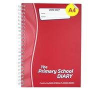 Educational Planning Books - The Primary School Diary 2026-2027 - A4 - Academic Week-to-View Teachers Planner - Dated August-July - for Primary & Early Years Teachers - Hardback (PSD1-R)
