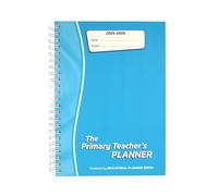 Educational Planning Books - The Primary Teachers Planner 2025-26 | A4, Page-a-Day Undated Primary School Teacher Notebook with Pages for Term Overviews, Marks, Records, Timetables Turquoise (PTP1-T)