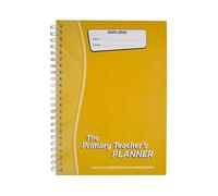 Educational Planning Books - The Primary Teachers Planner 2025-26 | A4, Page-a-Day Undated Primary School Teacher Notebook with Pages for Term Overviews, Marks, Records, Timetables Gold (PTP1-G)
