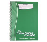 Educational Planning Books - The Primary Teachers Planner 2026-2027 - A4 - Undated Page-a-Day, Lesson, Term and Year Planning for Primary & Early Years Teachers - Hardback (PTP1-G)