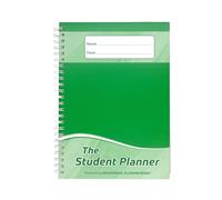 Educational Planning Books-The Student Planner 2025-26 Dated Week-to-View A5 Academic Diary Homework Revision & Study Planner Helping Students Get Organised | Study Essentials for Success-Green(PD4-G)