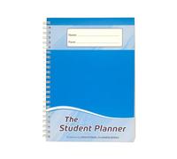 Educational Planning Books-The Student Planner 2025-26 Dated Week-to-View A5 Academic Diary Homework Revision & Study Planner Helping Students Get Organised | Study Essentials for Success-Blue(PD4-B)