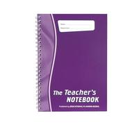 EDUCATIONAL PLANNING BOOKS: The Teacher’s Notebook | A4, Lined Notebook with Hardback Covers & Wire Binding | Available in 4 Vibrant Colours (TNB-P)