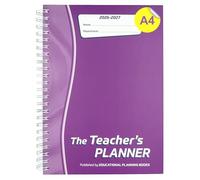 Educational Planning Books - The Teachers Planner 2026-2027 for Secondary School - A4 - Five Period Day - Page-a-Day & Undated, with Dedicated Pages for Year Planning, Exams, Marking and more (TP13-P)