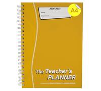 Educational Planning Books - The Teachers Planner 2026-2027 for Secondary School - A4 - Five Period Day - Page-a-Day & Undated, with Dedicated Pages for Year Planning, Exams, Marking and more (TP13-Y)