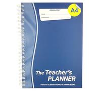 Educational Planning Books - The Teachers Planner 2026-2027 for Secondary School - A4 - Five Period Day - Page-a-Day & Undated, with Dedicated Pages for Year Planning, Exams, Marking and more (TP13-B)
