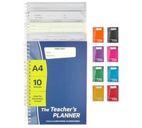 Educational Planning Books - The Teachers Planner 2026-2027 for Secondary School - A4 - Ten Period Day - Page-a-Day & Undated, with Dedicated Pages for Year Planning, Exams, Marking and more (TP5-B)