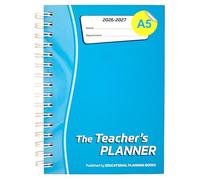 Educational Planning Books - The Teachers Planner 2026-2027 for Secondary School - A5 - Five Period Day - Page-a-Day & Undated, with Dedicated Pages for Year Planning, Exams, Marking and more (TP15-T)