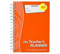 Educational Planning Books - The Teachers Planner 2026-2027 for Secondary School - A5 - Five Period Day - Page-a-Day & Undated, with Dedicated Pages for Year Planning, Exams, Marking and more (TP15-O)