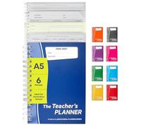 Educational Planning Books - The Teachers Planner 2026-2027 for Secondary School - A5 - Six Period Day - Page-a-Day & Undated, with Dedicated Pages for Year Planning, Exams, Marking and more (TP9-B)