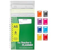 Educational Planning Books - The Teachers Planner 2026-2027 for Secondary School - A5 - Six Period Day - Page-a-Day & Undated, with Dedicated Pages for Year Planning, Exams, Marking and more (TP9-G)