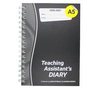 Educational Planning Books - The Teaching Assistants Diary 2026-2027 - A5 - Dated, Week-to-View Teachers Planner & Organiser - Hardback (TAP-C)