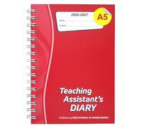 Educational Planning Books - The Teaching Assistants Diary 2026-2027 - A5 - Dated, Week-to-View Teachers Planner & Organiser - Hardback (TAP-R)