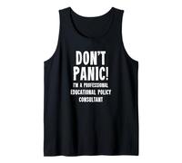 Educational Policy Consultant Tank Top